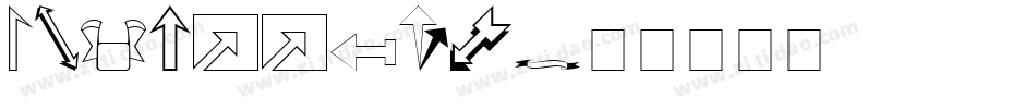 CK Arrows字体转换
